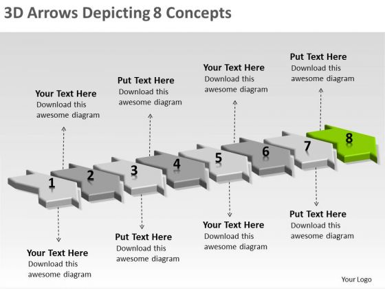 3d Arrows Depicting 8 Concepts Ppt Electrical Design PowerPoint Templates 3d Arrows Depicting 8 Concepts Ppt Electrical Design PowerPoint Templates