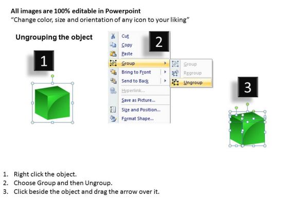 3d Blocks PowerPoint 2 Layers Ppt Slides impactful unique