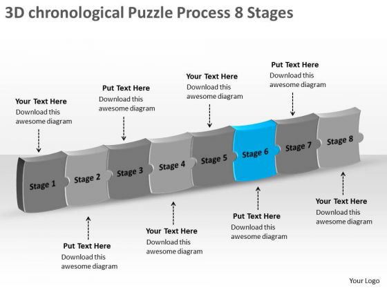 3d Chronological Puzzle Process 8 Stages Inspection Business PowerPoint Slides 3d Chronological Puzzle Process 8 Stages Inspection Business PowerPoint Slides