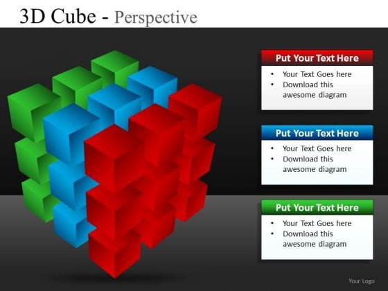 3d Cube Templates For PowerPoint 3d Cube Templates For PowerPoint