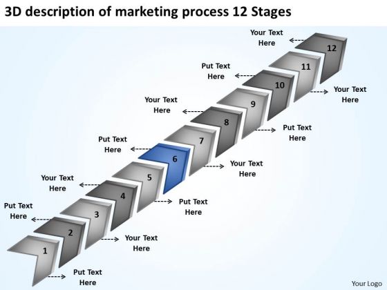 3d Description Of Marketing Process 12 Stages Sample Business Plan Format PowerPoint Slides 3d Description Of Marketing Process 12 Stages Sample Business Plan Format PowerPoint Slides