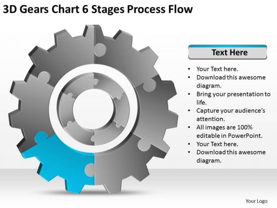 3d Gears Chart 6 Stages Process Flow Ppt Business Plan Sample PowerPoint Slides 3d Gears Chart 6 Stages Process Flow Ppt Business Plan Sample PowerPoint Slides