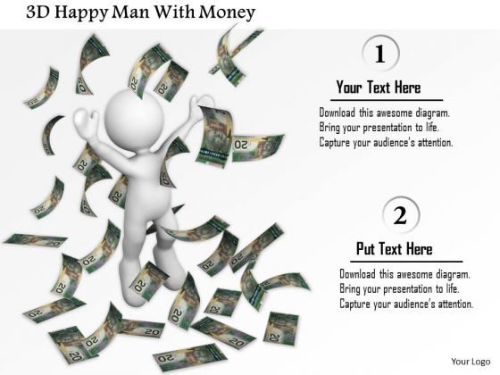 3d Happy Man With Money PowerPoint Templates 3d Happy Man With Money PowerPoint Templates
