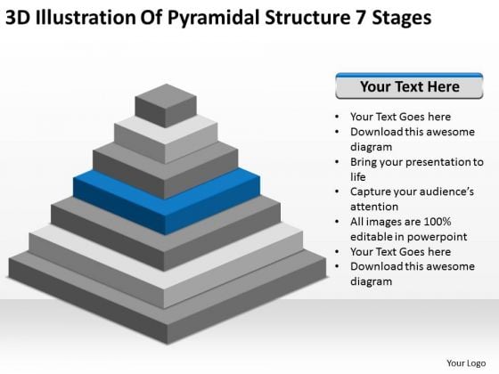 3d Illustration Of Pyramidial Structure 7 Stages Need Business Plan PowerPoint Slides 3d Illustration Of Pyramidial Structure 7 Stages Need Business Plan PowerPoint Slides