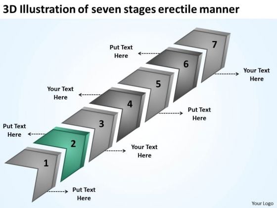3d Illustration Of Seven Stages Erectile Manner One Page Business Plan PowerPoint Templates 3d Illustration Of Seven Stages Erectile Manner One Page Business Plan PowerPoint Templates