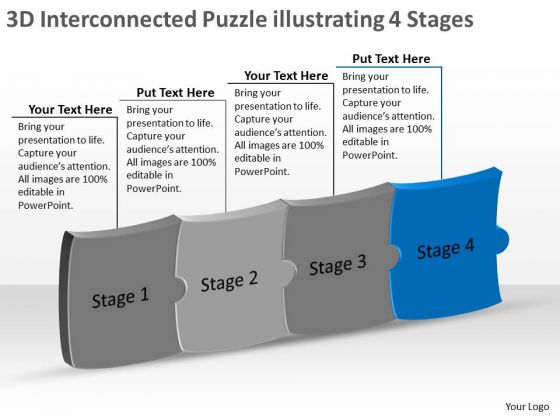 3d Interconnected Puzzle Illustrating 4 Stages Ppt Schematic Design PowerPoint Templates 3d Interconnected Puzzle Illustrating 4 Stages Ppt Schematic Design PowerPoint Templates