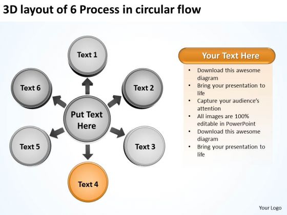 3d Layout Of 6 Process In Circular Flow Diagram PowerPoint Templates 3d Layout Of 6 Process In Circular Flow Diagram PowerPoint Templates