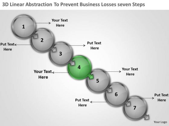 3d Linear Abstraction To Prevent Business Losses Seven Steps Flow Chart Maker Free PowerPoint Slides 3d Linear Abstraction To Prevent Business Losses Seven Steps Flow Chart Maker Free PowerPoint Slides