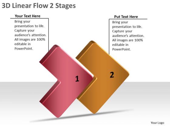 3d Linear Flow 2 Stages Home Electrical Wiring PowerPoint Templates 3d Linear Flow 2 Stages Home Electrical Wiring PowerPoint Templates