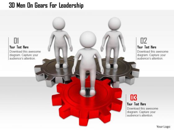 3d Men On Gears For Leadership 3d Men On Gears For Leadership