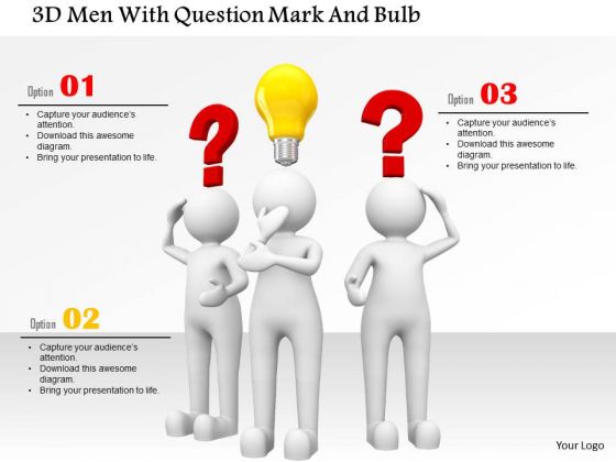 3d Men With Question Mark And Bulb PowerPoint Templates 3d Men With Question Mark And Bulb PowerPoint Templates