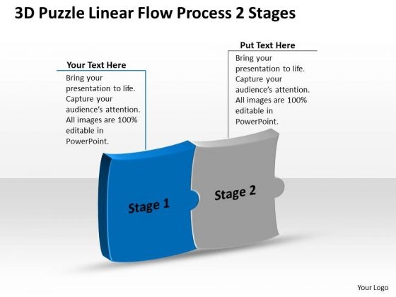 3d Puzzle Linear Flow Process 2 Stages Ppt Business To Strategies PowerPoint Slides 3d Puzzle Linear Flow Process 2 Stages Ppt Business To Strategies PowerPoint Slides