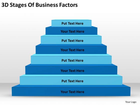 3d Stages Of Business Factors Ppt Plan Template PowerPoint Templates