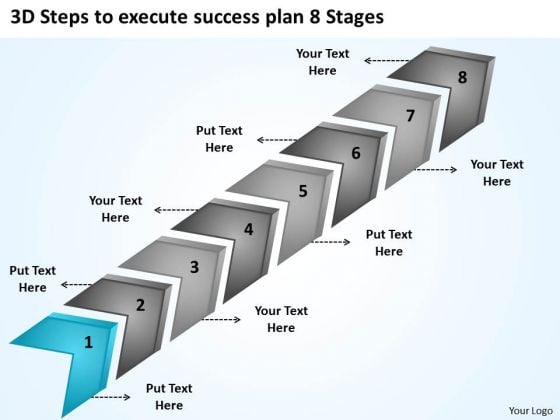 3d Steps To Execute Success Plan 8 Stages Software For Business Plans PowerPoint Slides 3d Steps To Execute Success Plan 8 Stages Software For Business Plans PowerPoint Slides
