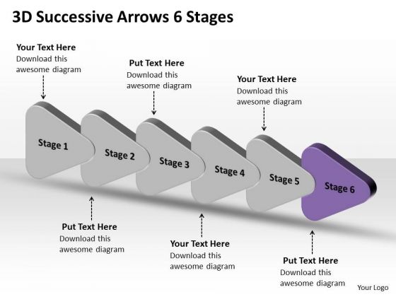 3d Successive Arrows 6 Stages Process Flowchart Examples PowerPoint Templates 3d Successive Arrows 6 Stages Process Flowchart Examples PowerPoint Templates