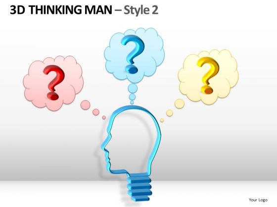 3d Thinking Man Style 2 Ppt 4 3d Thinking Man Style 2 Ppt 4
