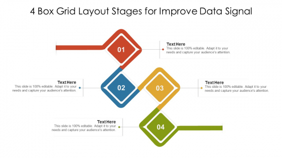4 Box Grid Layout Stages For Improve Data Signal Ppt Ideas Visual Aids PDF 4 Box Grid Layout Stages For Improve Data Signal Ppt Ideas Visual Aids PDF