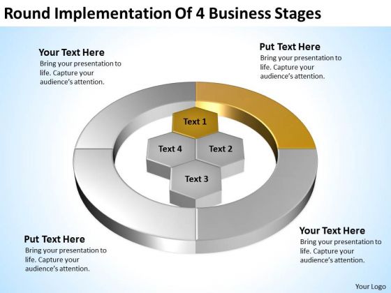4 Business PowerPoint Theme Stages Online Plan Creator Slides 4 Business PowerPoint Theme Stages Online Plan Creator Slides