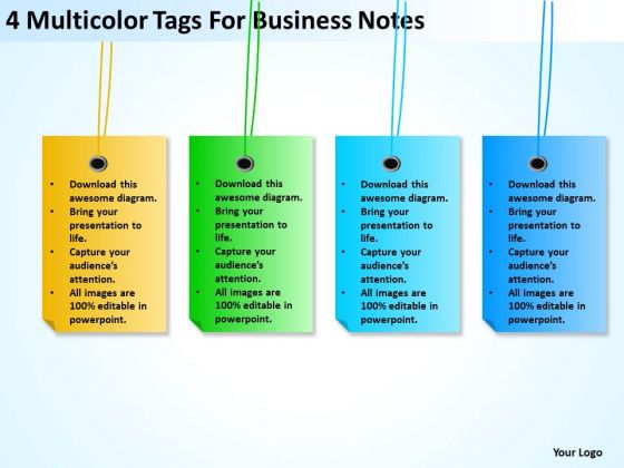 4 Multicolor Tags For Business Notes Ppt Plan Sample PowerPoint Slides 4 Multicolor Tags For Business Notes Ppt Plan Sample PowerPoint Slides