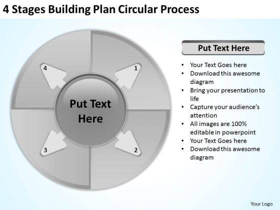 4 Stages Buliding Plan Circular Process Sample Small Business PowerPoint Slides 4 Stages Buliding Plan Circular Process Sample Small Business PowerPoint Slides