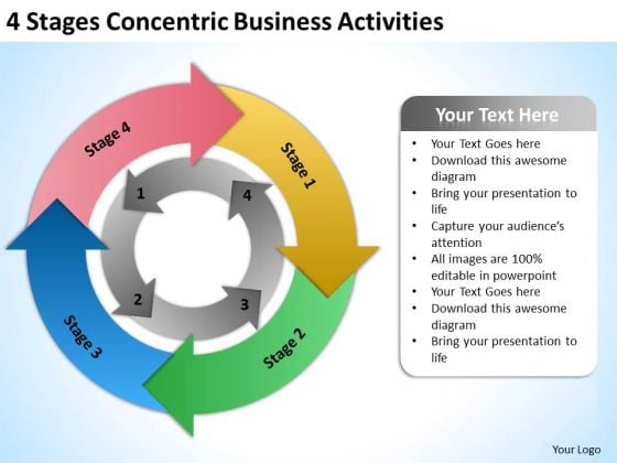 4 Stages Concentric Business Activities Plan Review PowerPoint Templates 4 Stages Concentric Business Activities Plan Review PowerPoint Templates