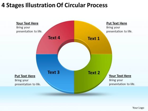 4 Stages Illustration Of Circular Process Fitness Business Plan PowerPoint Slides 4 Stages Illustration Of Circular Process Fitness Business Plan PowerPoint Slides