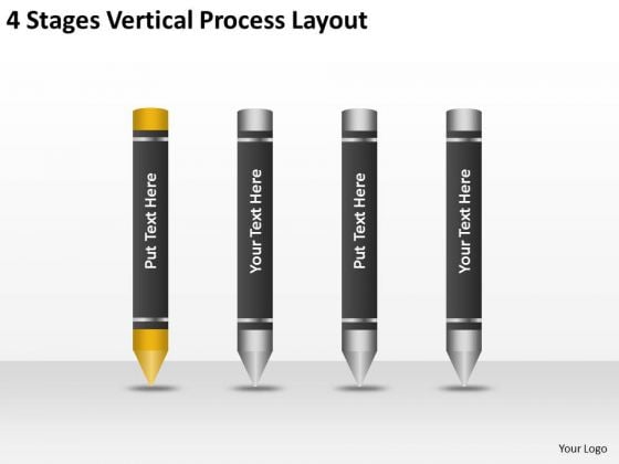 4 Stages Vertical Process Layout Basic Business Plan Outline PowerPoint Slides 4 Stages Vertical Process Layout Basic Business Plan Outline PowerPoint Slides