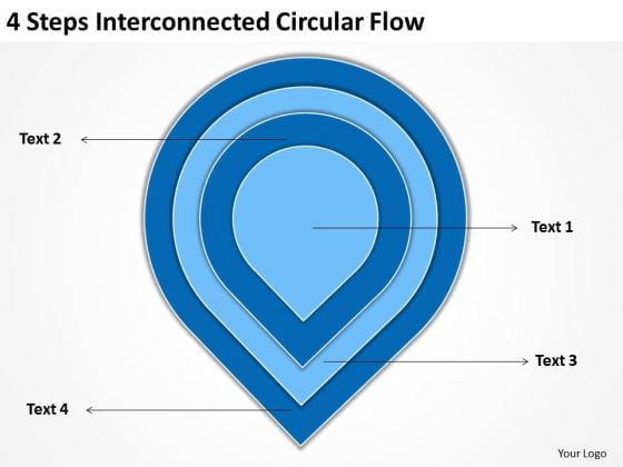 4 Steps Interconnected Circular Flow Business Plans How To Write PowerPoint Templates 4 Steps Interconnected Circular Flow Business Plans How To Write PowerPoint Templates