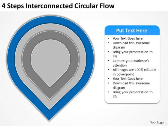 4 Steps Interconnected Circular Flow Ppt Actual Business Plan Examples PowerPoint Slides 4 Steps Interconnected Circular Flow Ppt Actual Business Plan Examples PowerPoint Slides