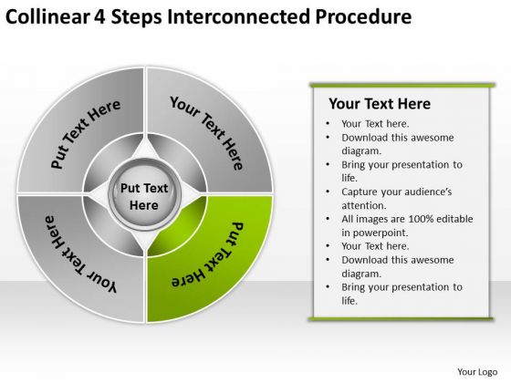 4 Steps Interconnected Procedure Examples Business Plan Outline PowerPoint Templates 4 Steps Interconnected Procedure Examples Business Plan Outline PowerPoint Templates