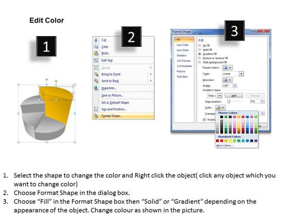 4 Steps On Pie Chart Business Plan Ppt Interior Design Powerpoint