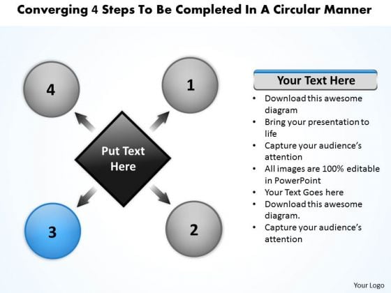 4 Steps To Be Completed In A Circular Manner Ppt Flow Diagram PowerPoint Slides 4 Steps To Be Completed In A Circular Manner Ppt Flow Diagram PowerPoint Slides