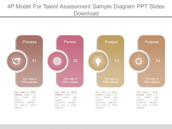 4p Model For Talent Assessment Sample Diagram Ppt Slides Download 4p Model For Talent Assessment Sample Diagram Ppt Slides Download