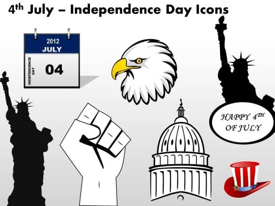 4th July Independence Day Ppt Presentation Slides