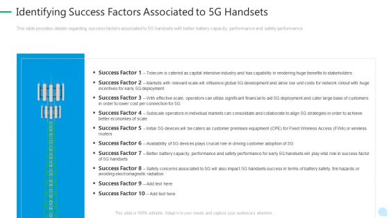 5G Network Technology Identifying Success Factors Associated To 5G Handsets Ppt Model Graphics Template PDF 5G Network Technology Identifying Success Factors Associated To 5G Handsets Ppt Model Graphics Template PDF