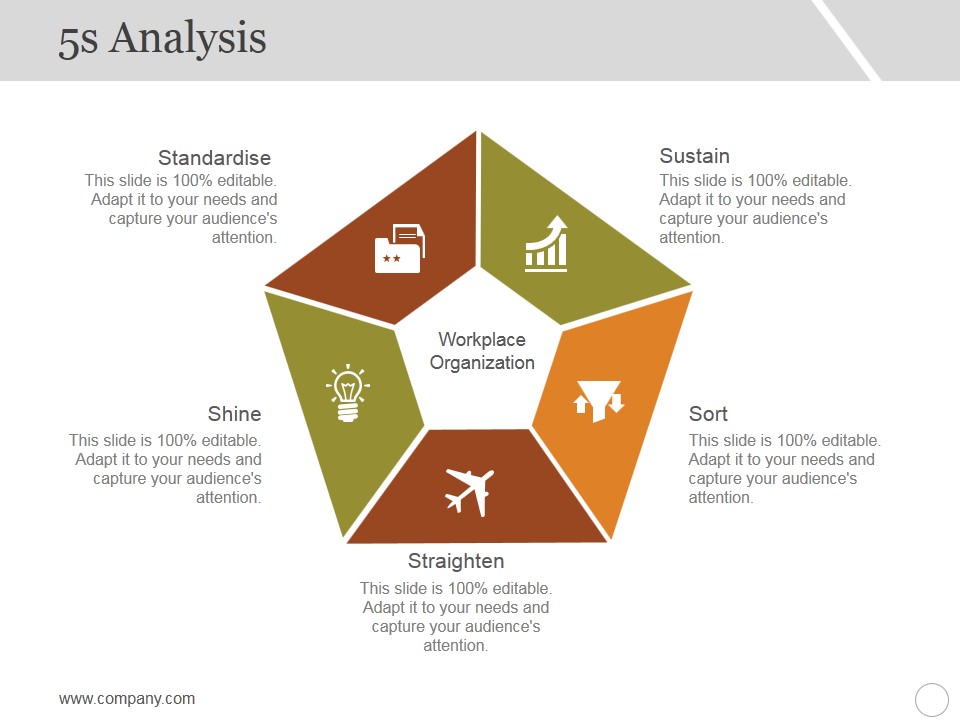5S Analysis Ppt PowerPoint Presentation Model Sample - PowerPoint Templates