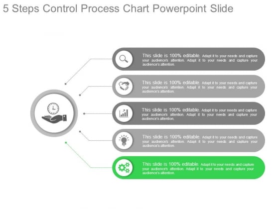 5 Steps Control Process Chart Powerpoint Slide 5 Steps Control Process Chart Powerpoint Slide