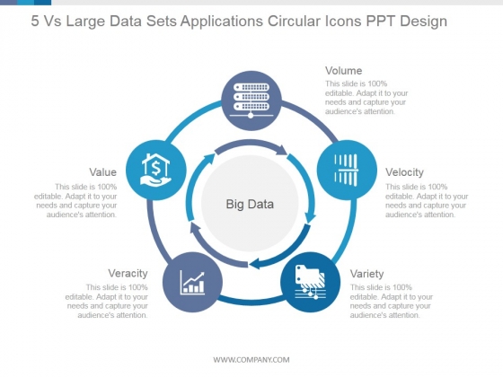 5 Vs Large Data Sets Applications Circular Icons Ppt PowerPoint Presentation Picture 5 Vs Large Data Sets Applications Circular Icons Ppt PowerPoint Presentation Picture