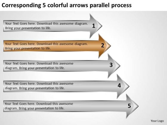 5 Colorful Arrows Parallel Process Business Planning Software PowerPoint Slides 5 Colorful Arrows Parallel Process Business Planning Software PowerPoint Slides