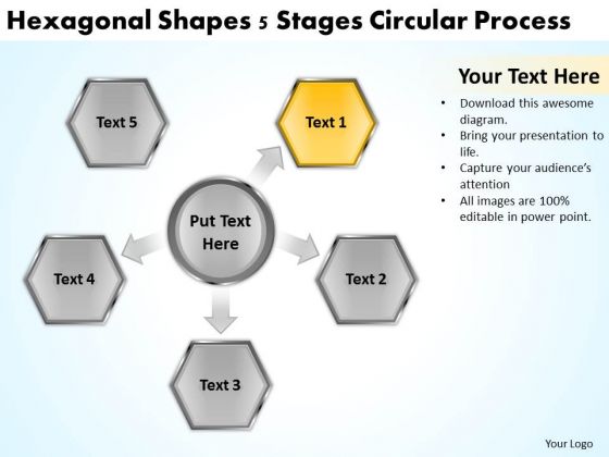 5 Stages Circular Process Examples Of Business Plans For Small PowerPoint Slides 5 Stages Circular Process Examples Of Business Plans For Small PowerPoint Slides