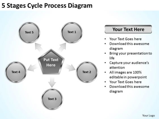 5 Stages Cycle Process Diagram Non Profit Business Plan PowerPoint Templates 5 Stages Cycle Process Diagram Non Profit Business Plan PowerPoint Templates