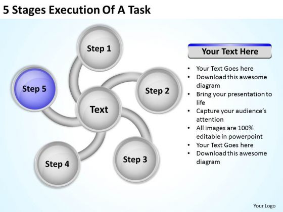 5 Stages Execution Of How To Do Business Plan PowerPoint Slides 5 Stages Execution Of How To Do Business Plan PowerPoint Slides