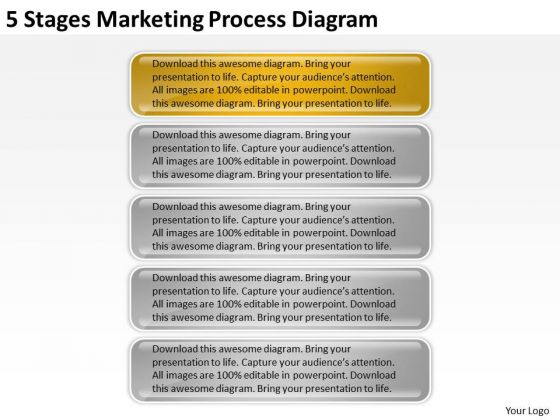 5 Stages Marketing Process Diagram Business Plan PowerPoint Slides 5 Stages Marketing Process Diagram Business Plan PowerPoint Slides