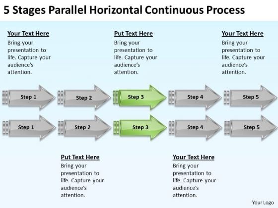 5 Stages Parallel Horizontal Continuous Process Help With Business Plan PowerPoint Slides 5 Stages Parallel Horizontal Continuous Process Help With Business Plan PowerPoint Slides