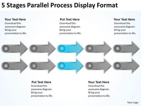 5 Stages Parallel Process Display Format Sample Of Small Business Plan PowerPoint Templates 5 Stages Parallel Process Display Format Sample Of Small Business Plan PowerPoint Templates