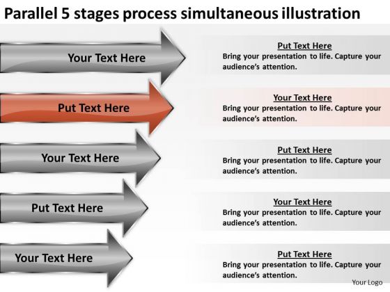 5 Stages Process Simultaneous Illustration Business Plan Downloads PowerPoint Templates 5 Stages Process Simultaneous Illustration Business Plan Downloads PowerPoint Templates