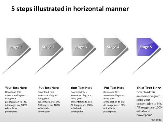 5 Steps Illustrated In Horizontal Manner Ppt Flow Chart Business PowerPoint Templates 5 Steps Illustrated In Horizontal Manner Ppt Flow Chart Business PowerPoint Templates