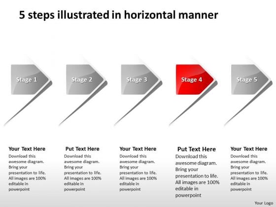 5 Steps Illustrated In Horizontal Manner Proto Typing PowerPoint Templates 5 Steps Illustrated In Horizontal Manner Proto Typing PowerPoint Templates