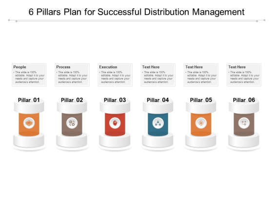 6 Pillars Plan For Successful Distribution Management Ppt PowerPoint Presentation Outline Graphics PDF 6 Pillars Plan For Successful Distribution Management Ppt PowerPoint Presentation Outline Graphics PDF