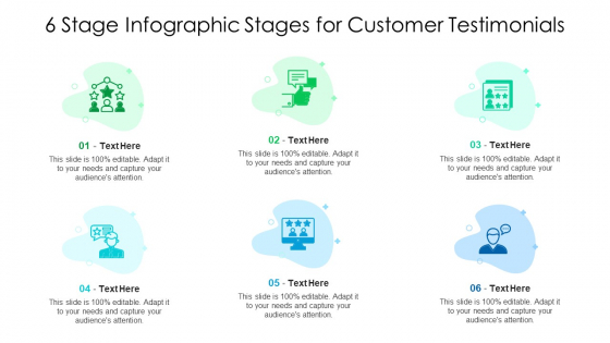 6 Stage Infographic Stages For Customer Testimonials Ppt PowerPoint Presentation Gallery Templates PDF 6 Stage Infographic Stages For Customer Testimonials Ppt PowerPoint Presentation Gallery Templates PDF